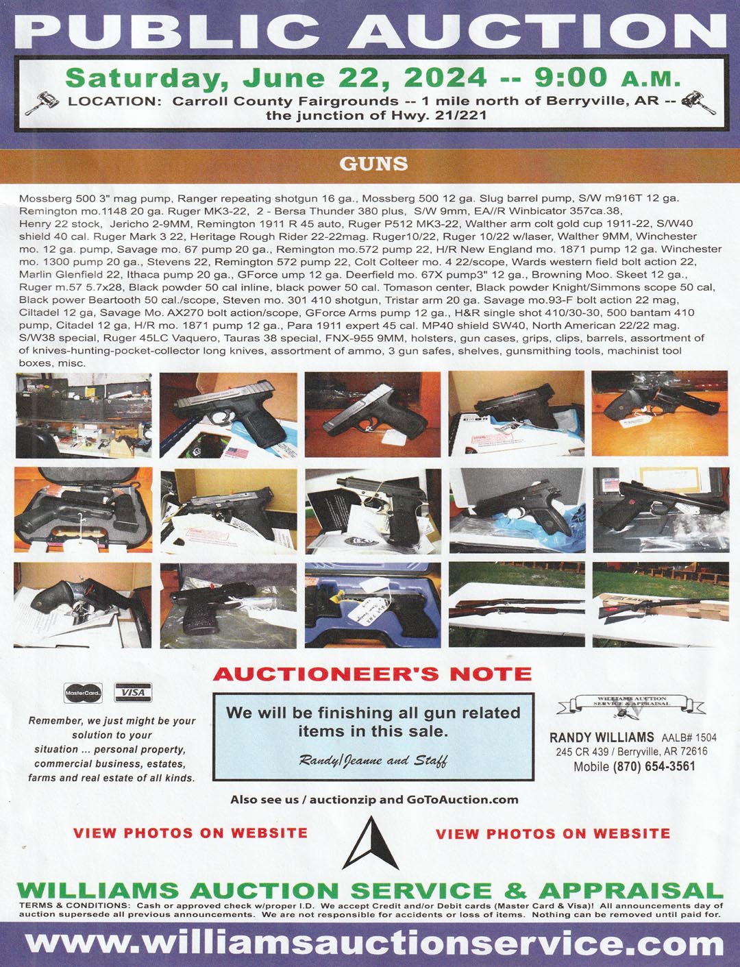 JUNE 8 2024 AUCTION